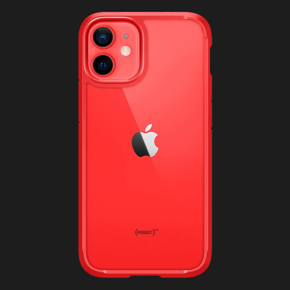 Чохол Spigen Ultra Hybrid для iPhone 12/12 Pro (Red)